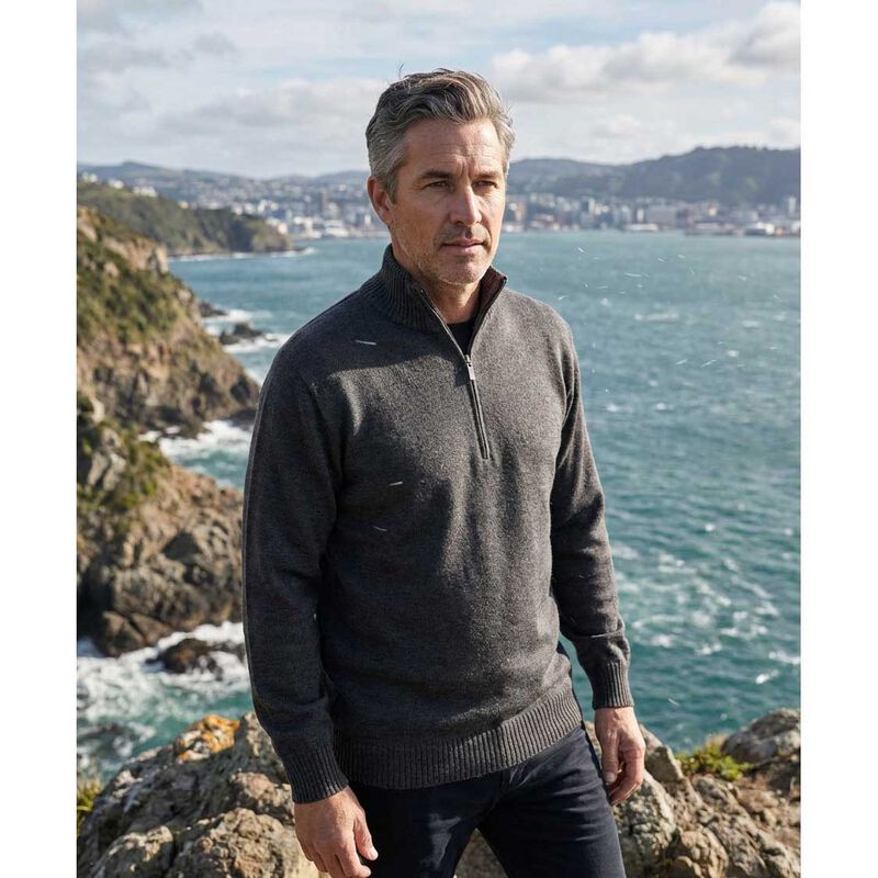 Acrux Aoraki Merino 1/4 Zip Jersey image number 1