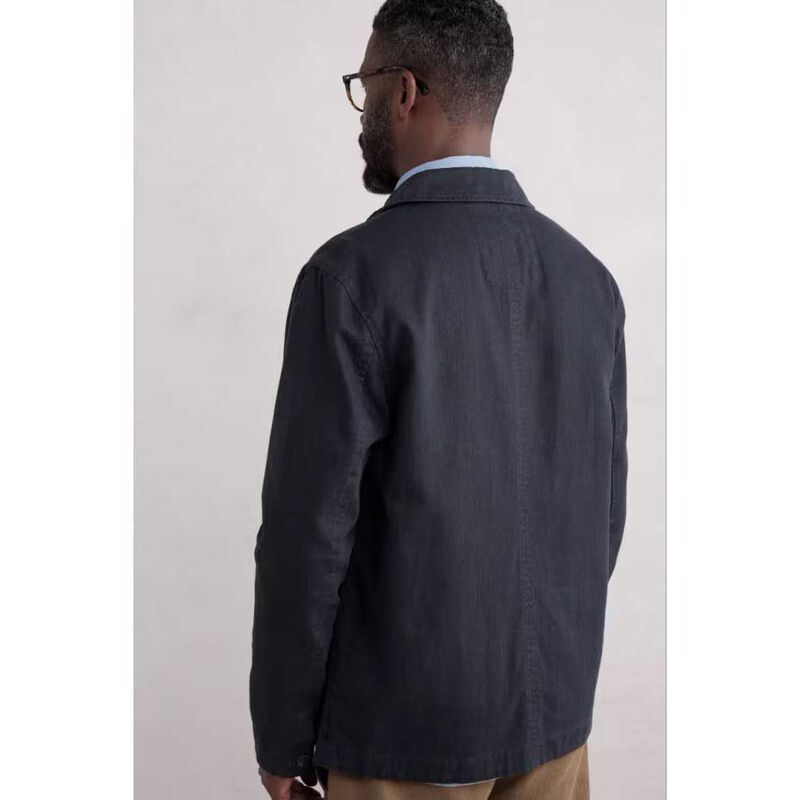 Seasalt Cornwall Mens Tollgate Jacket Inkwell image number 1