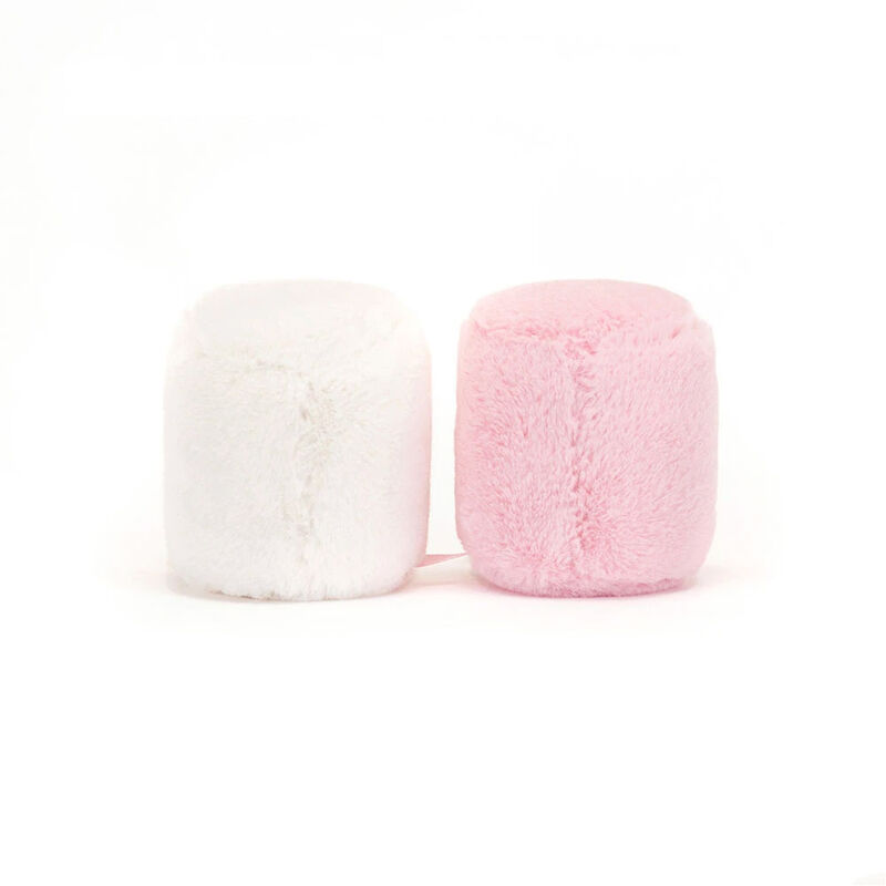 Jellycat Amuseables Pink And White Marshmallows image number 2