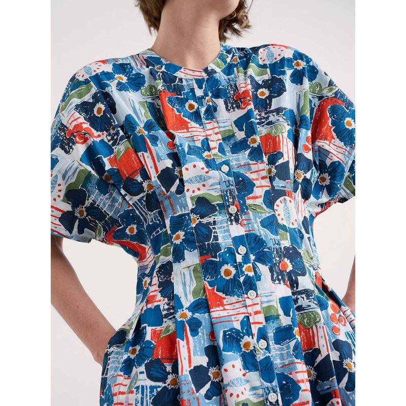 Seasalt Cornwall Lamorna Dress Table Sketch Chalk image number 2