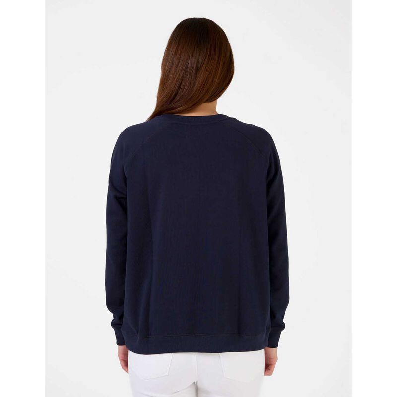 Stella + Gemma Classic Sweater Logo Navy image number 1