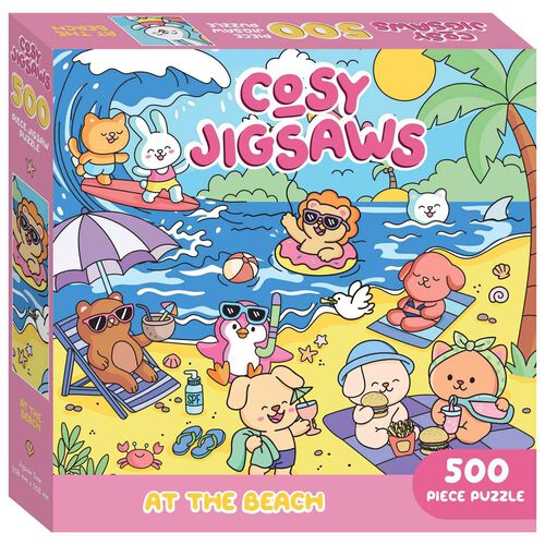 Hinkler&nbsp; Cosy Jigsaws 500Pc At The Beach