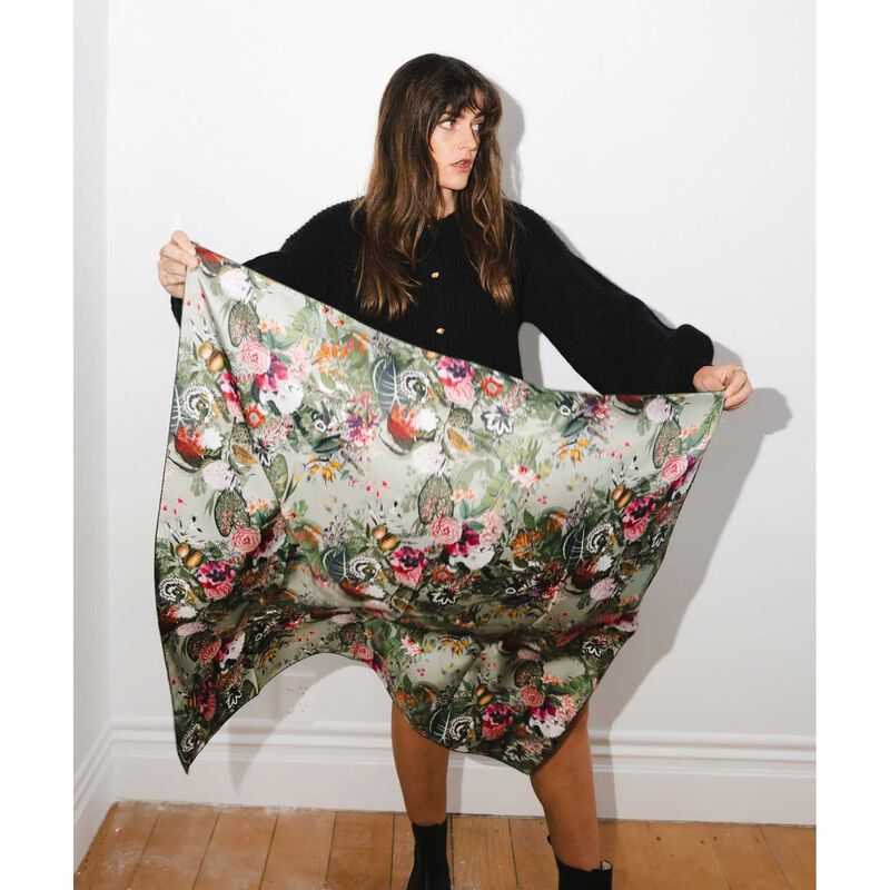 Artifact Silva Reverie Square Silk Scarf image number 1