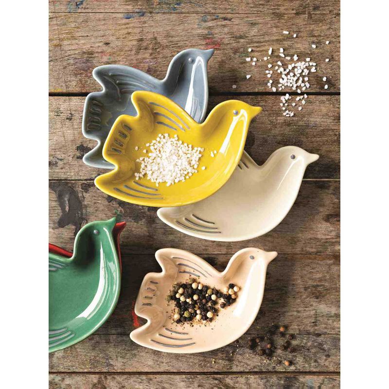 Danica Bird Shape Pinch Bowls Set Of 6 image number 1