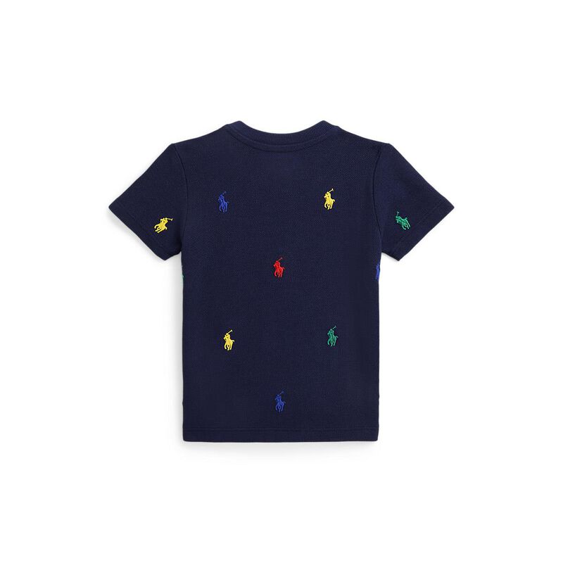 Polo Ralph Lauren Polo Pony Cotton Mesh Tee 3M-24M image number 1