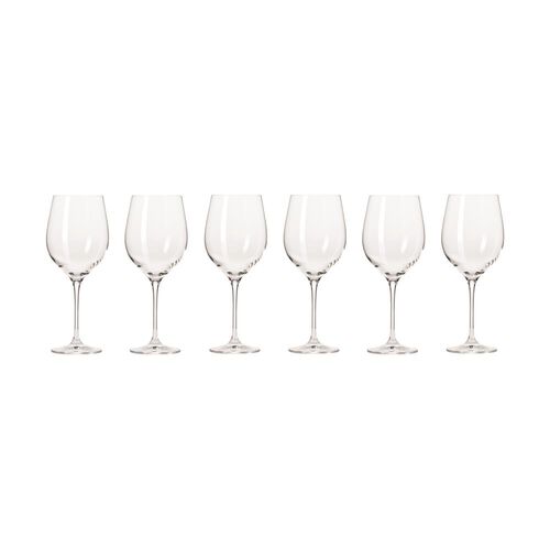 Krosno Harmony Wine Glass 450ml Set Of 6 Gift Boxed