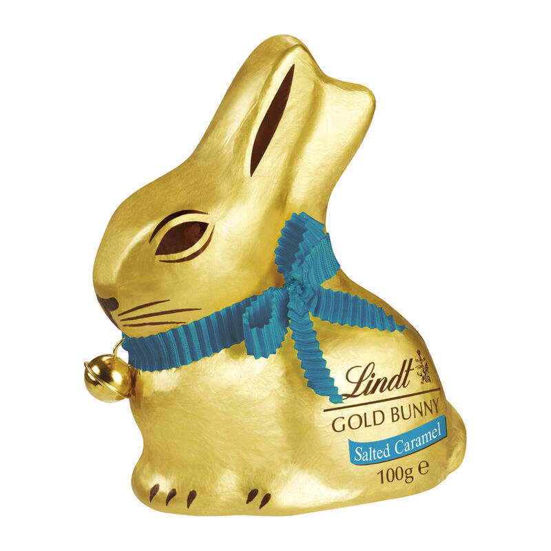 Lindt Gold Easter Bunny Salted Caramel 100g image number 0