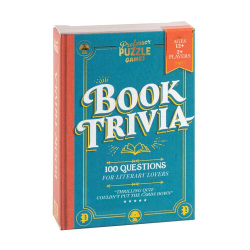 Professor Puzzle Book Trivia