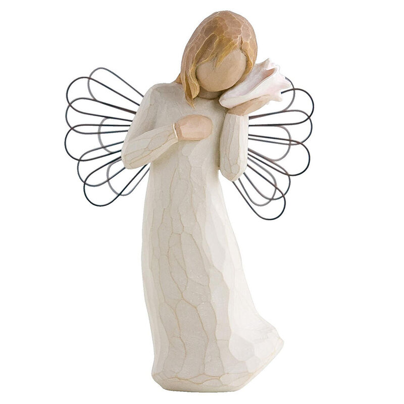 Willow Tree Thinking of You Angel Figurine image number 0