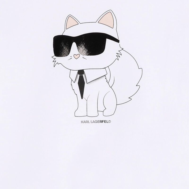 Karl Lagerfeld Graphic T-Shirt 6Y - 8Y image number 5