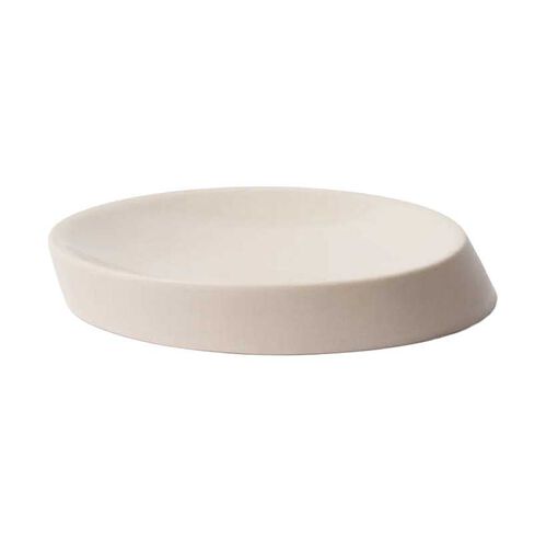 Citt&agrave; Oblique Tray Bone S 13cmdiax2cmh