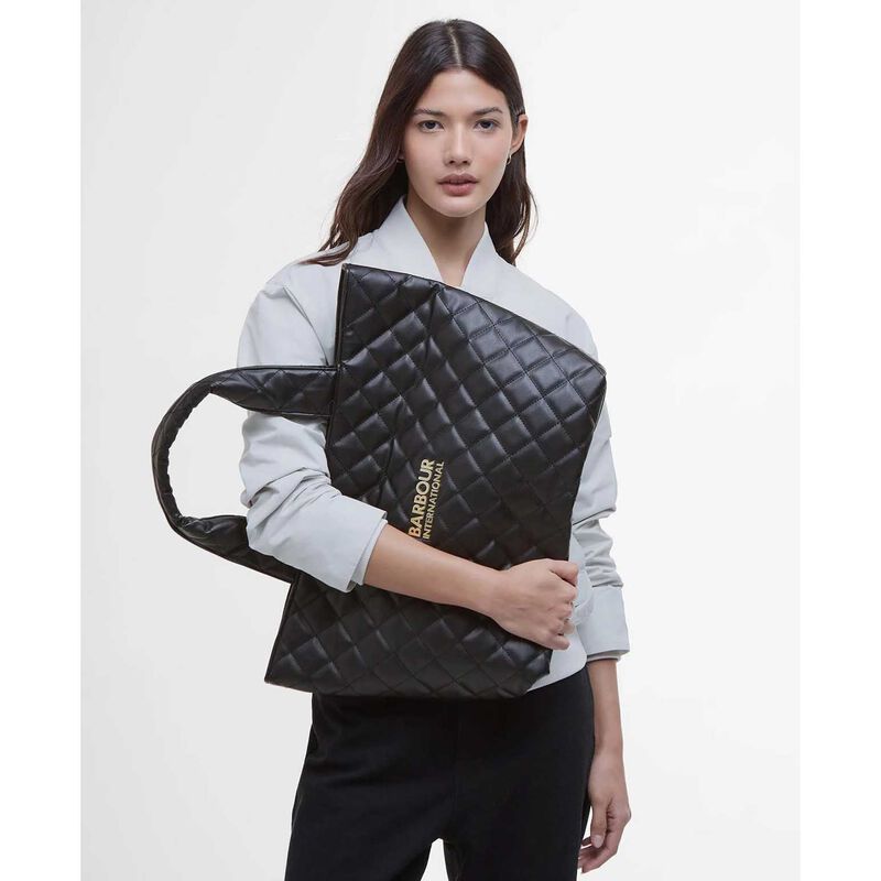 Barbour International Battersea Quilted Mini Tote Bag image number 1