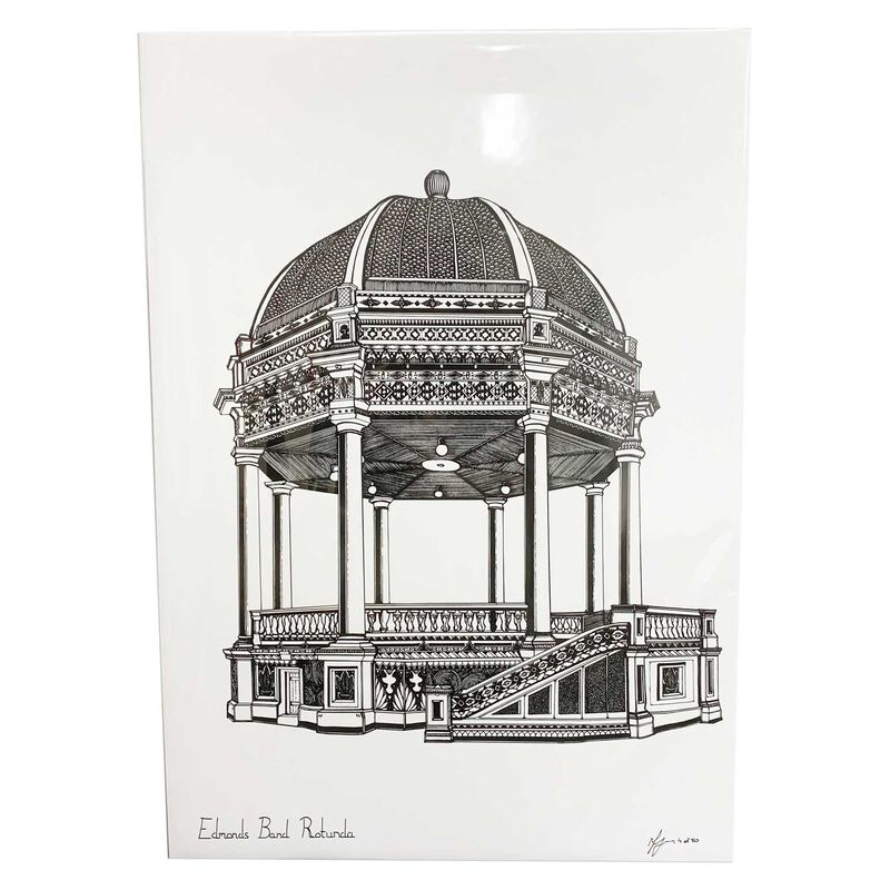 Nathan Kaye Limited Edition Unframed A2 Print Thomas Edmonds Rotunda image number 0