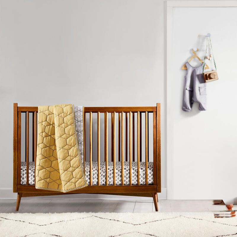 Pottery Barn Kids Mid Century Collection Crib Acorn image number 2