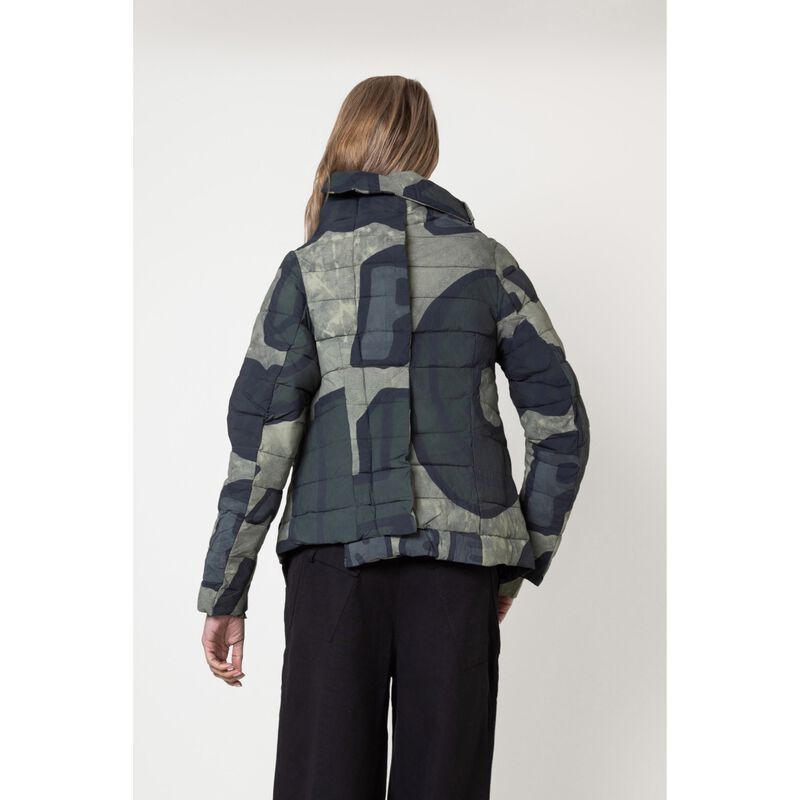 Rundholz Print High Collar Jacket image number 1