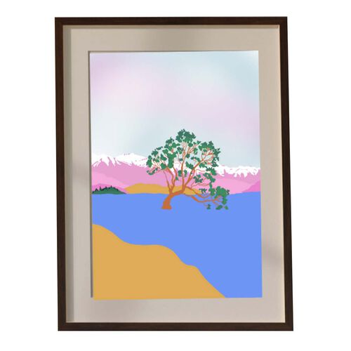 West Moor Design The Wanaka Tree (A4 Unframed Print)