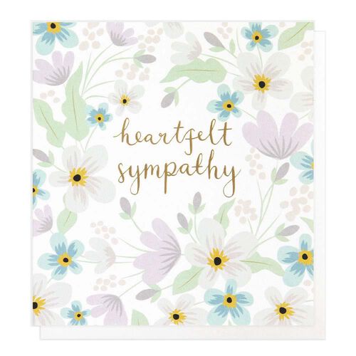 Caroline Gardner Heartfelt 2 Sympathy Card