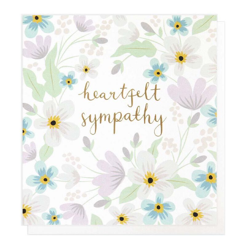 Caroline Gardner Heartfelt 2 Sympathy Card image number 0