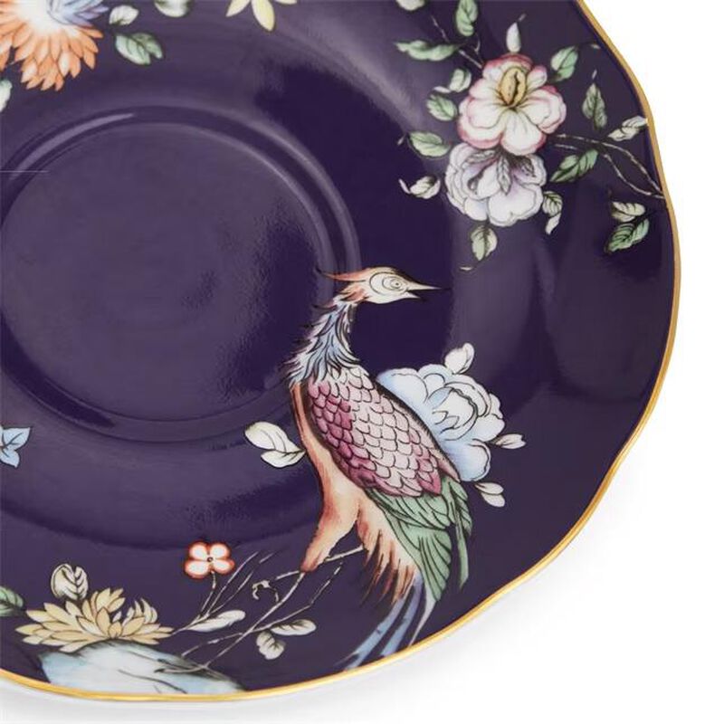 Wedgwood Wonderlust Midnight Crane Teacup & Saucer 80ml image number 2