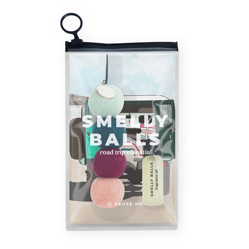 Smelly Balls Car Fragrance Roadie Set - Honeysuckle image number 0