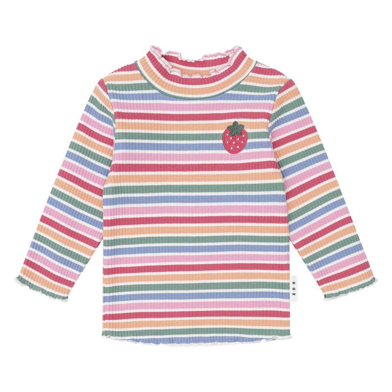 Huxbaby Tutti Frutti Stripe Rib Skivvy 6M-2Y image number 0