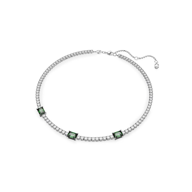Swarovski Matrix Tennis Necklace image number 1