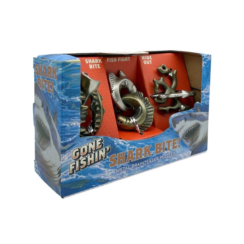 Project Genius - Shark Bite 3-Puzzle Set image number 1