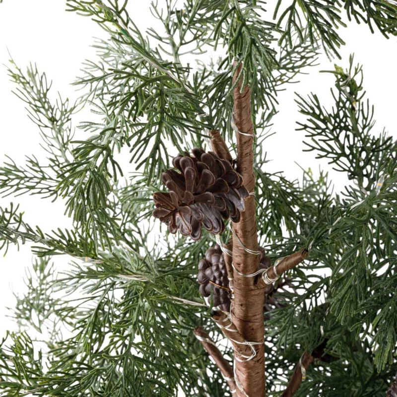 French Country Cedar Evergreen Christmas Tree 140cm image number 2