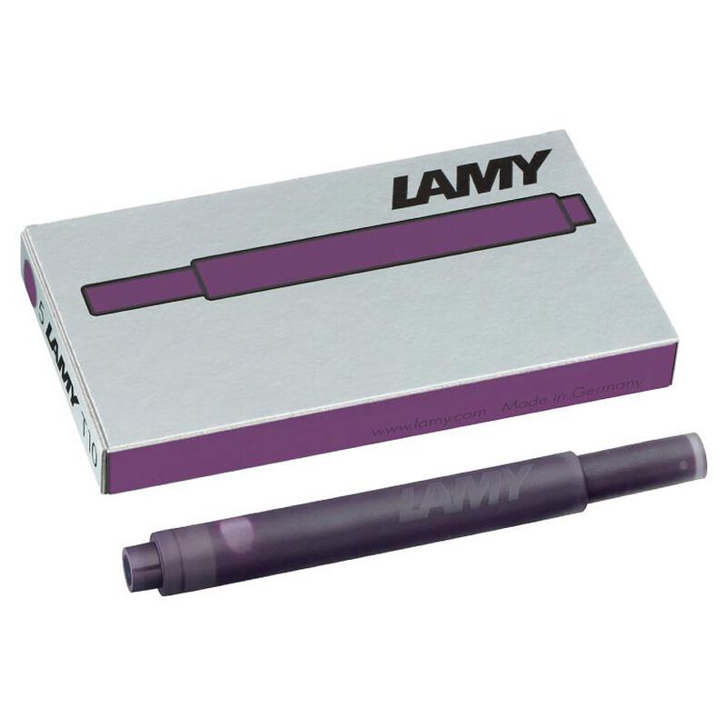 Lamy Le T10 Ink Cartridges Violet Blackberry image number 0