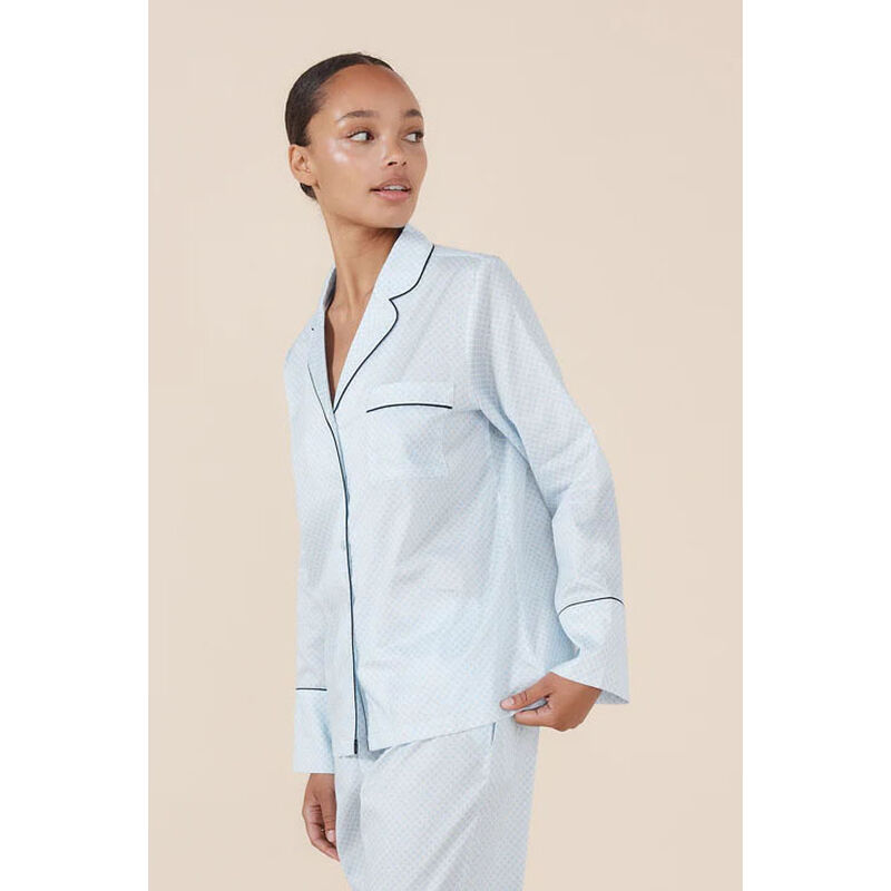 Gingerlilly Sky Diamond Cotton Pj Set image number 2