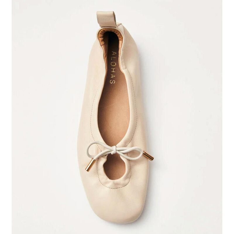Alohas Rosalind Leather Ballet Flat image number 2
