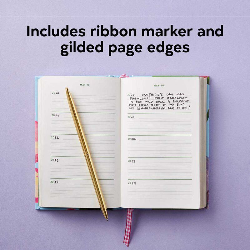 Mum's Floral One Line a Day: A Five-Year Memory Book image number 1