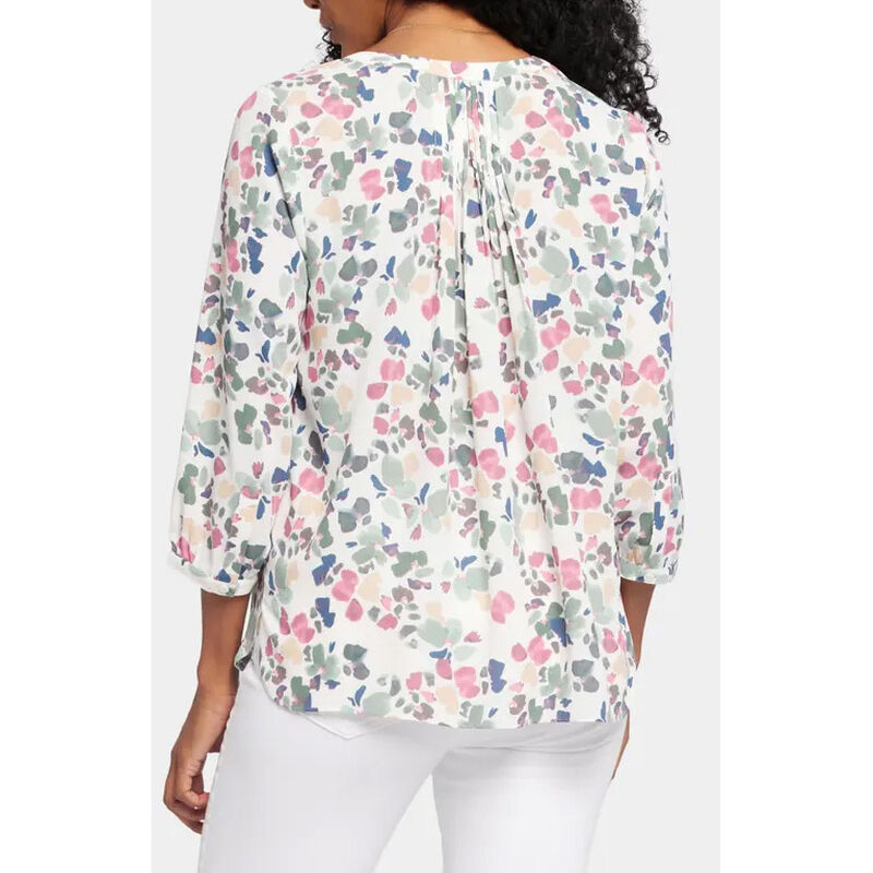 NYDJ Pintuck Blouse image number 1