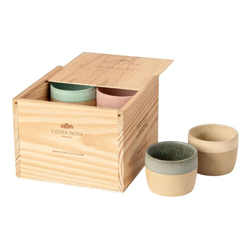 Costa Nova Arenito Cappucino Cups Set Of 8 200ml