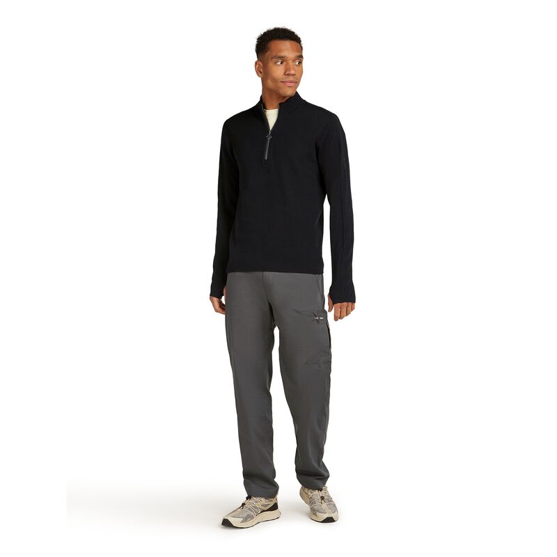 Icebreaker M Merino Icebreaker Anniversary Original LS Half Zip image number 3