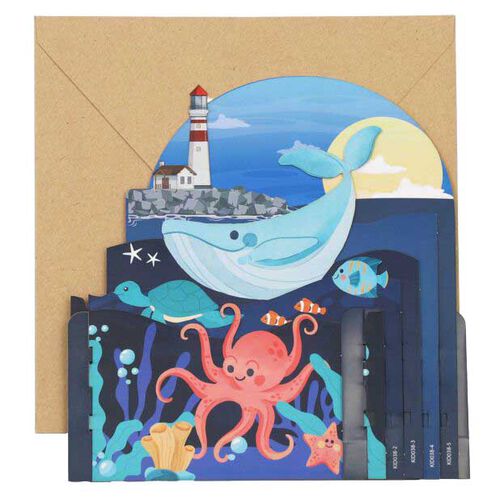 Under The Sea Pop Up Card