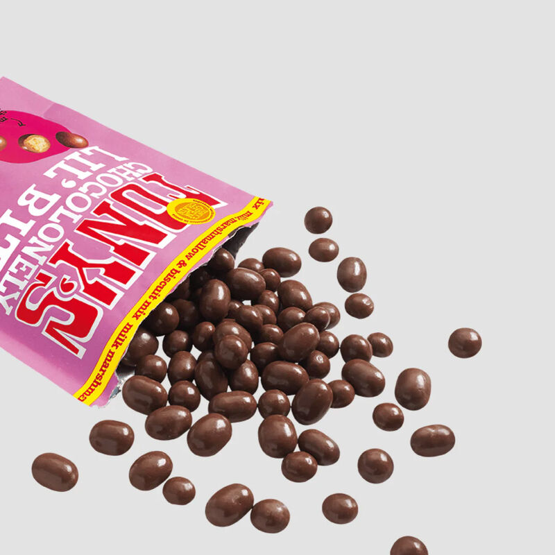 Tony's Chocolonely Lil' Bits Milk Chocolate S'Mores Mix 120g image number 1