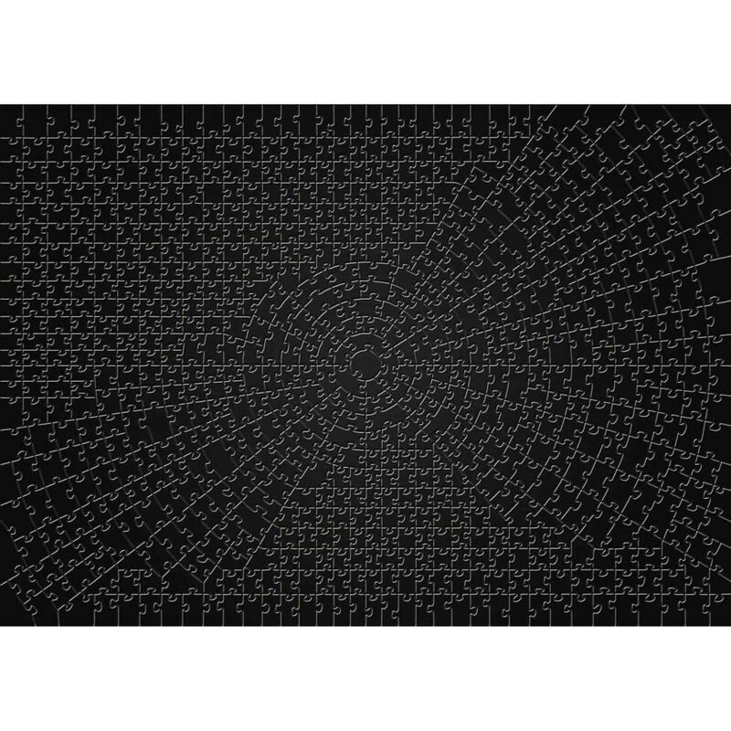 Ravensburger Krypt Black Spiral Puzzle 736 Pieces image number 1