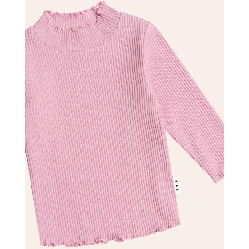 Huxbaby Pink Rib Skivvy 3M-2Y image number 2