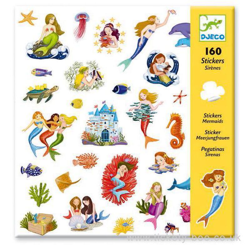 Djeco Stickers - Mermaid image number 0