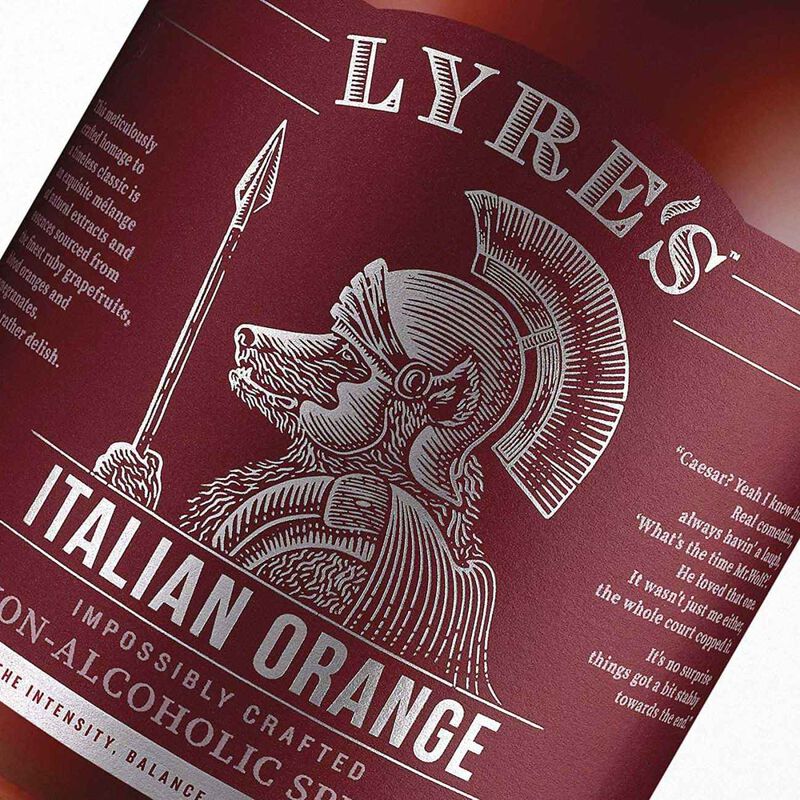 Lyre's Italian Orange Non Alcoholic Liqueur 700ml image number 1