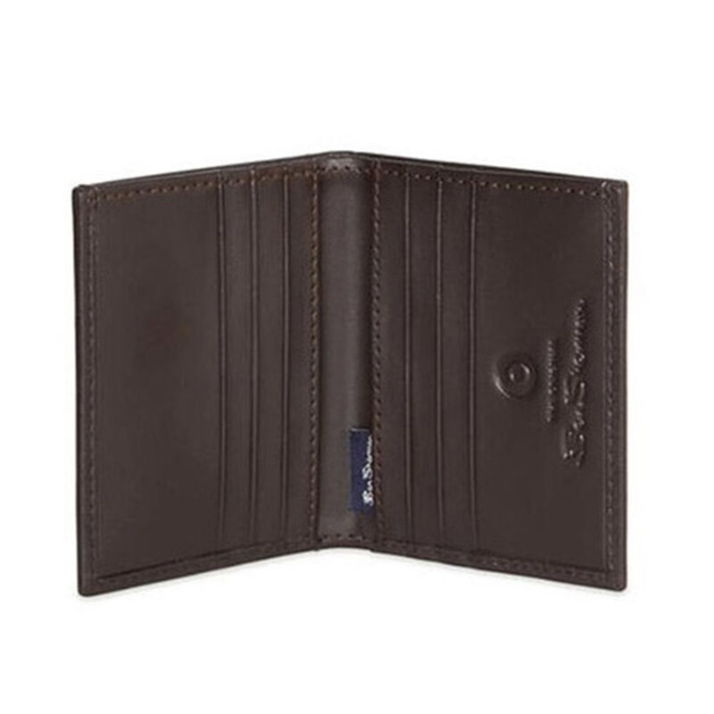 Ben Sherman Leather Folding Credit Card Holder image number 1