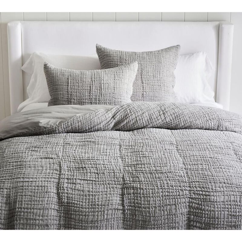 Pottery Barn Cloud Linen Euro Pillowcase image number 1