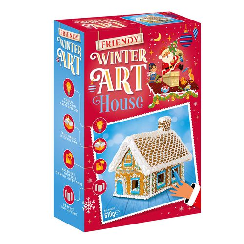 Friendy Gingerbread House Kit 610g
