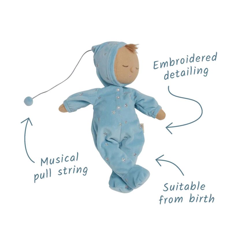 Olli Ella Lullaby Dozy Dinkum - Leo Baby Blue image number 2