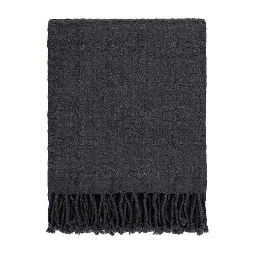 Ollo Capri Throw Charcoal 125X150cm