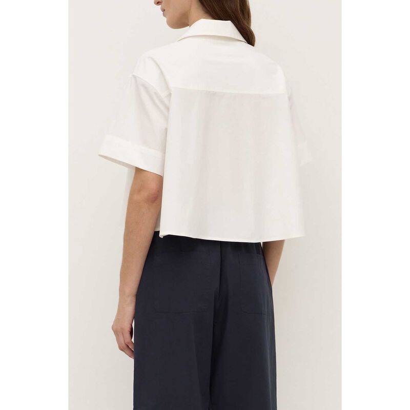 Assembly Label Lima Cropped Shirt White image number 1