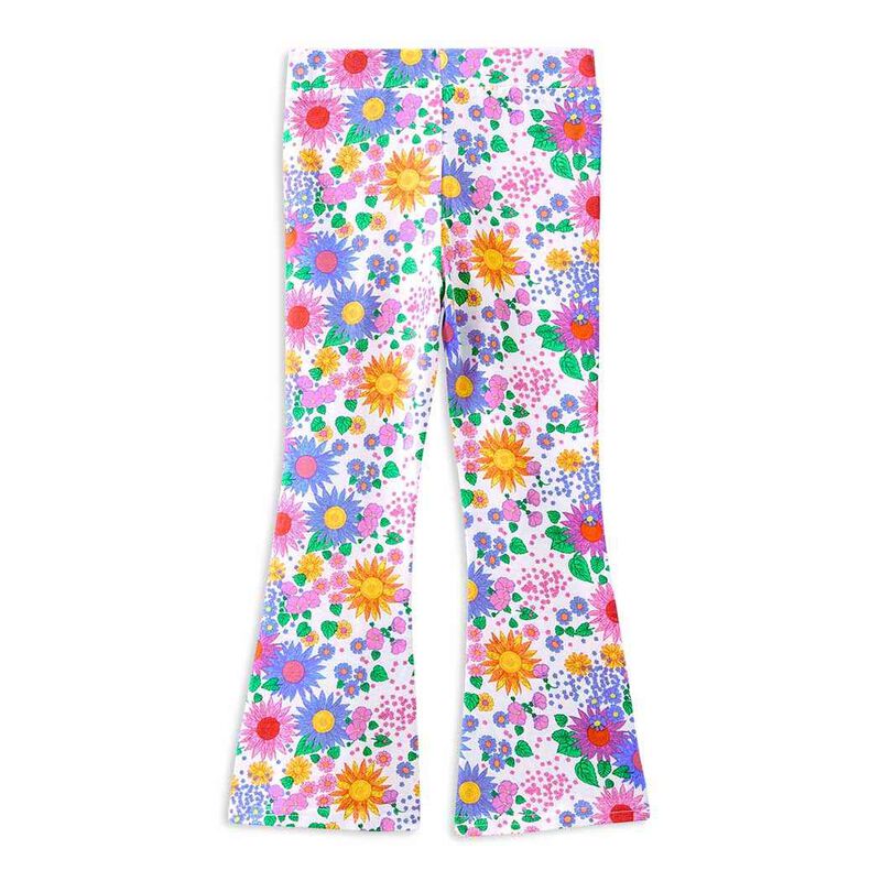 Milky Sunshine Floral Flared Legging image number 1