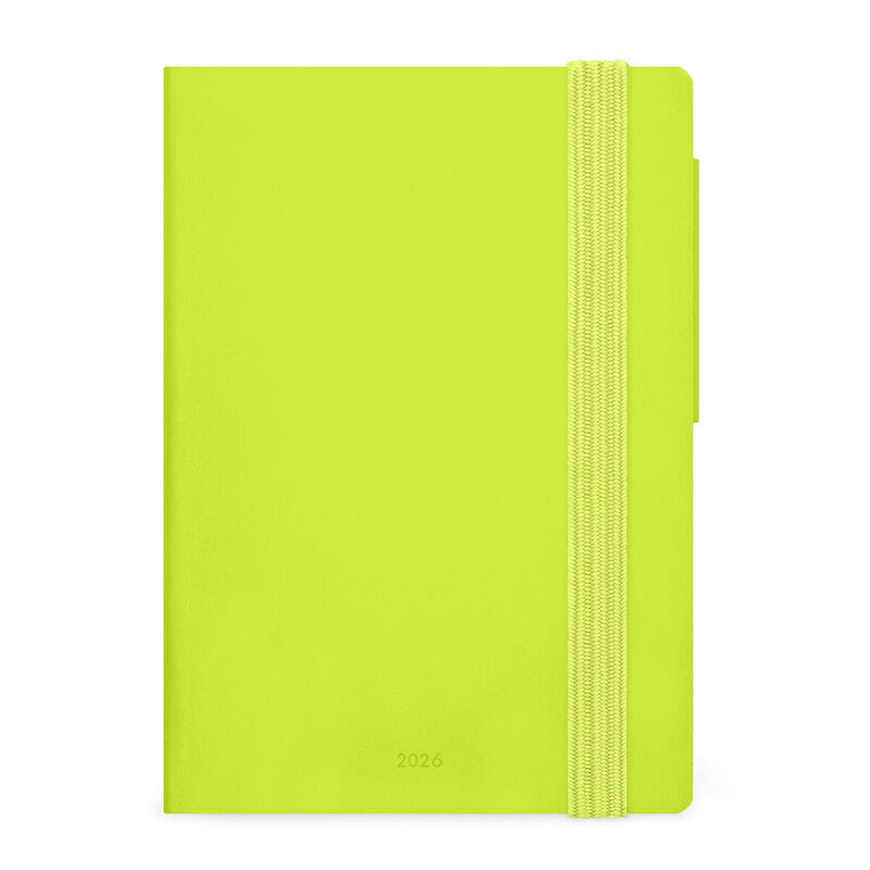 Legami 2026 Daily Diary Small Chartreuse image number 0