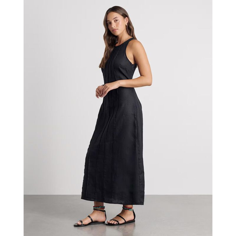 JAG Merenda Linen Pintuck Dress image number 3